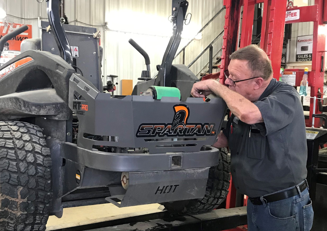 Winter Mower Maintenance S&H Farm Supply Lockwood Missouri